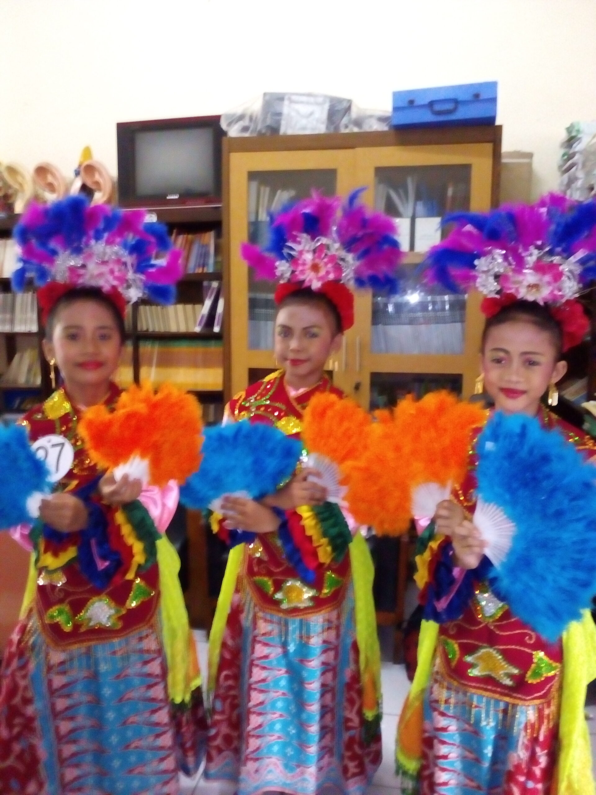 Ready to perform at stage